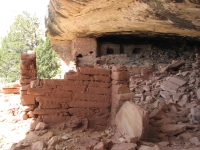 Alcove with ruins